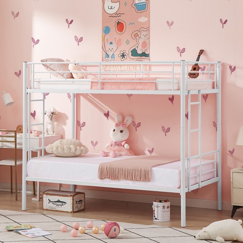 Bunk bed frame metal twin - metal,